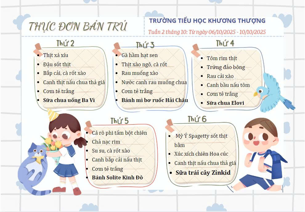 Bữa trưa vui vẻ!