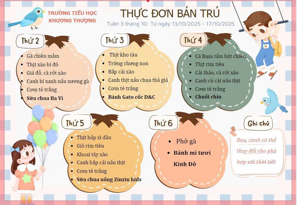 Bữa trưa vui vẻ!